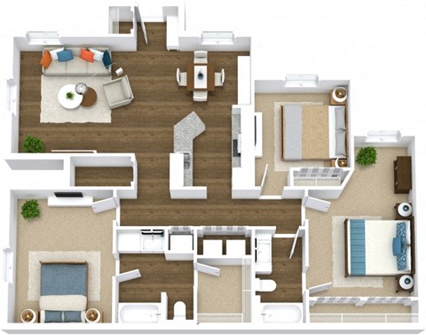 2415 Treasure Landing Pkwy 1-3 Beds Apartment for Rent - Photo Gallery 35